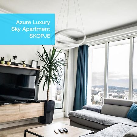Azure Luxury Sky Apartment สโกเปีย ภายนอก รูปภาพ
