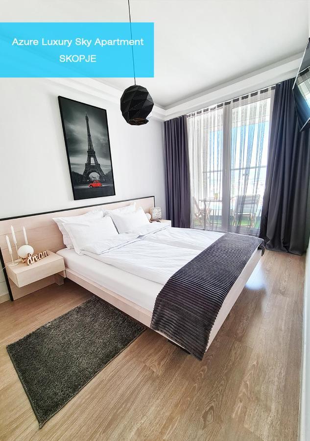 Azure Luxury Sky Apartment สโกเปีย ภายนอก รูปภาพ