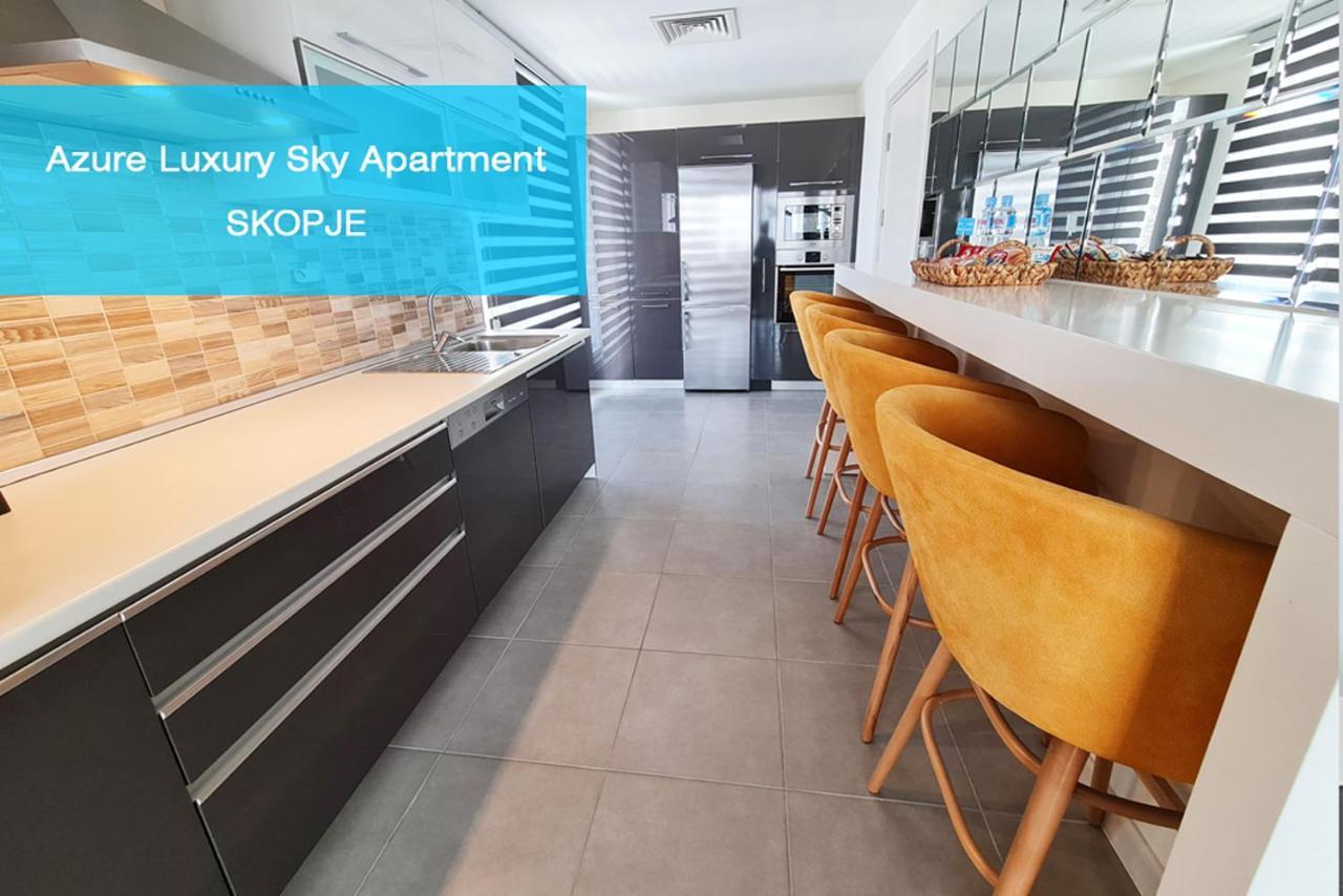 Azure Luxury Sky Apartment สโกเปีย ภายนอก รูปภาพ