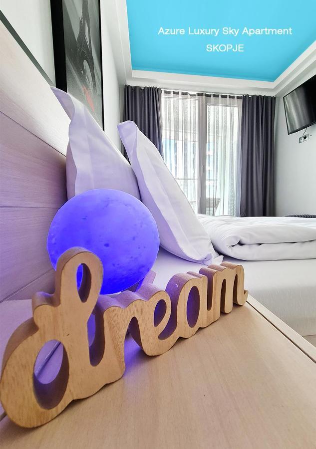 Azure Luxury Sky Apartment สโกเปีย ภายนอก รูปภาพ