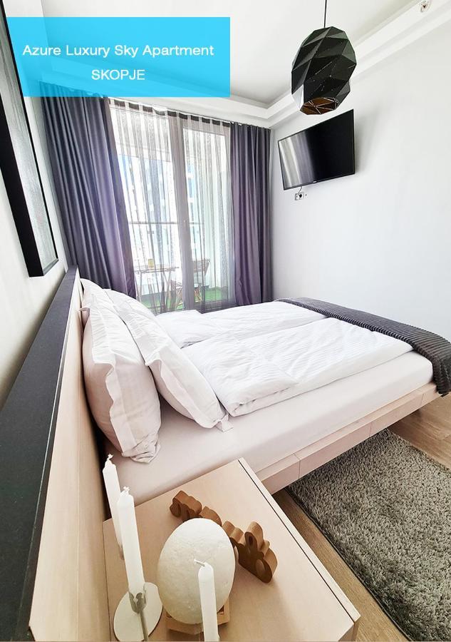 Azure Luxury Sky Apartment สโกเปีย ภายนอก รูปภาพ