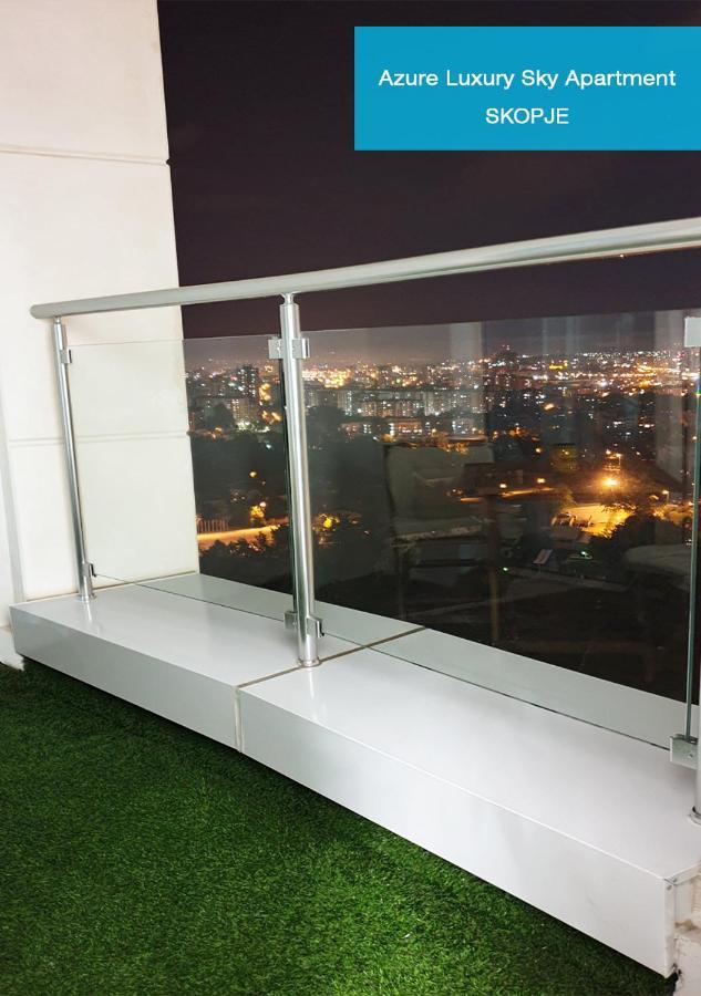 Azure Luxury Sky Apartment สโกเปีย ภายนอก รูปภาพ
