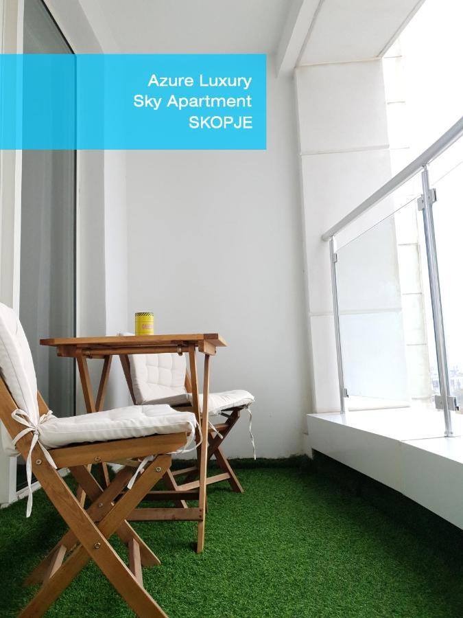 Azure Luxury Sky Apartment สโกเปีย ภายนอก รูปภาพ