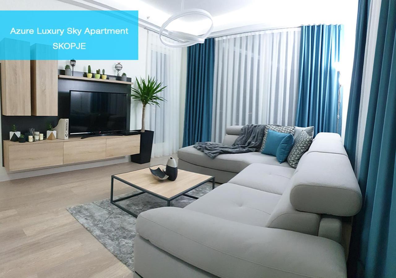 Azure Luxury Sky Apartment สโกเปีย ภายนอก รูปภาพ