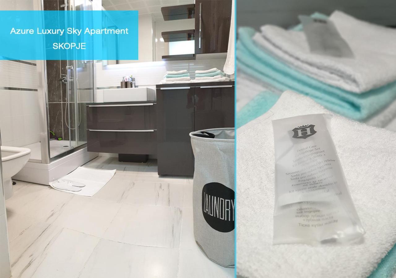 Azure Luxury Sky Apartment สโกเปีย ภายนอก รูปภาพ
